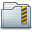 Security Folder Graphite Icon 32x32 png